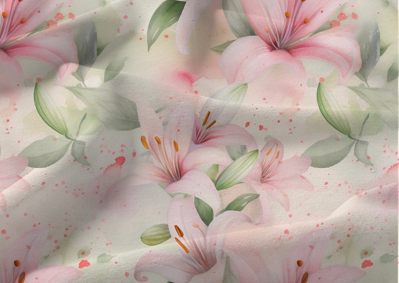 Rosa beige Lilien September Vorbestellung
